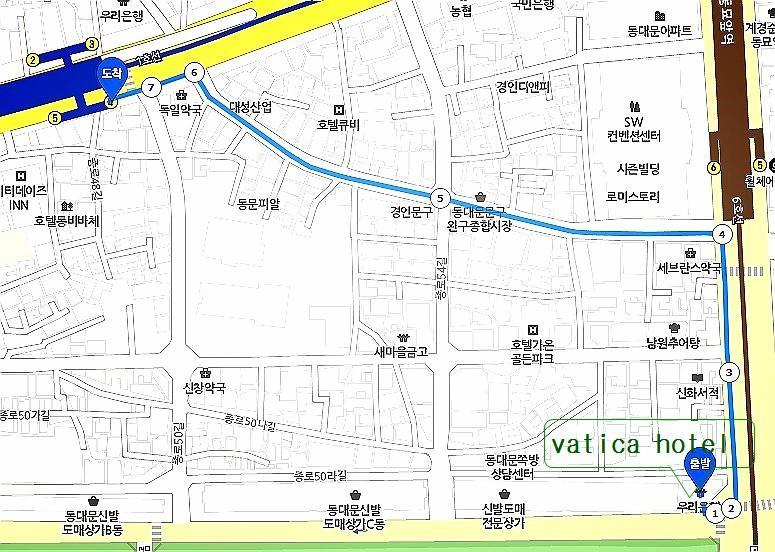 Vatica Hotel Dongdaemun Seoul Ngoại thất bức ảnh